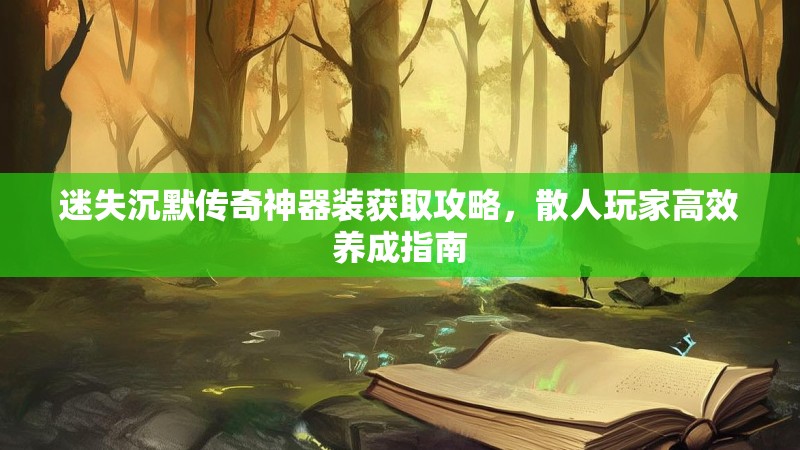 迷失沉默传奇神器装获取攻略，散人玩家高效养成指南