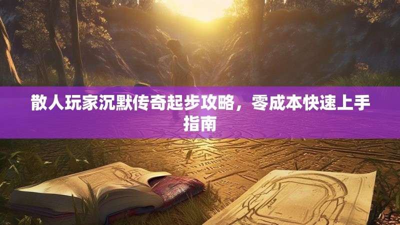散人玩家沉默传奇起步攻略，零成本快速上手指南