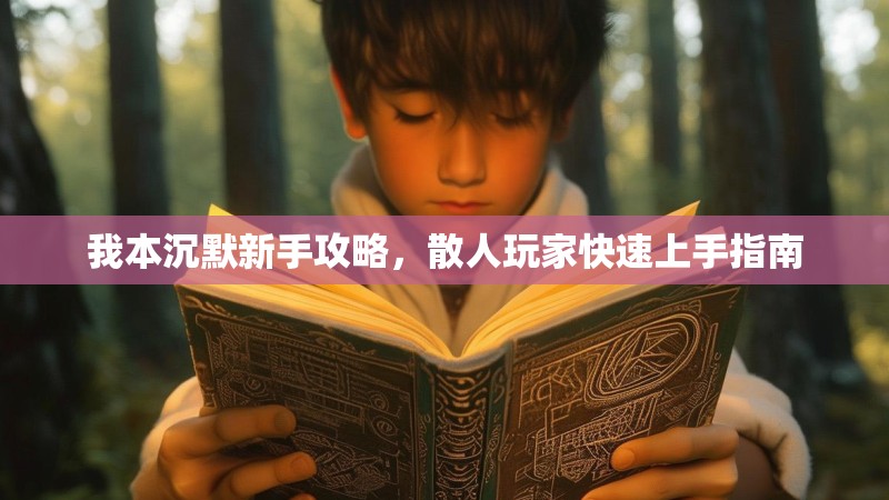 我本沉默新手攻略，散人玩家快速上手指南