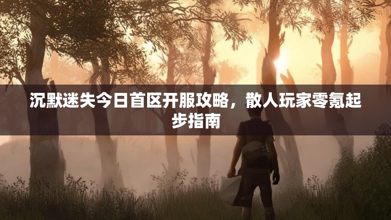 沉默迷失今日首区开服攻略，散人玩家零氪起步指南