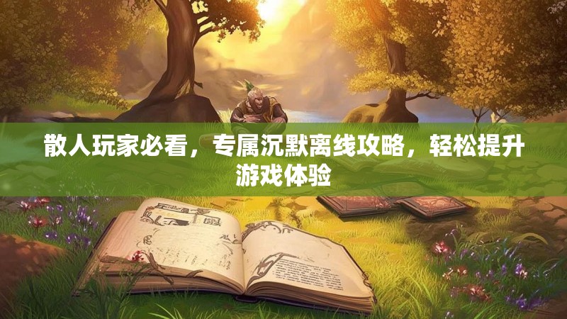 散人玩家必看，专属沉默离线攻略，轻松提升游戏体验