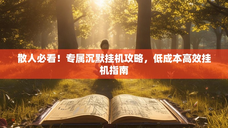 散人必看！专属沉默挂机攻略，低成本高效挂机指南