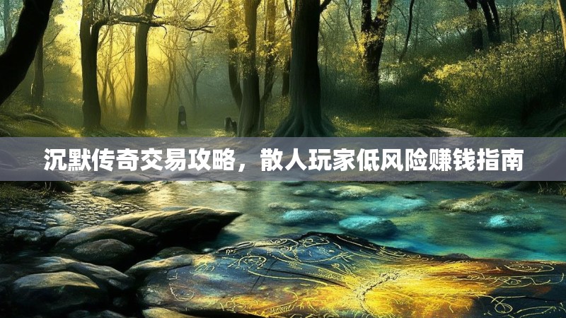 沉默传奇交易攻略，散人玩家低风险赚钱指南