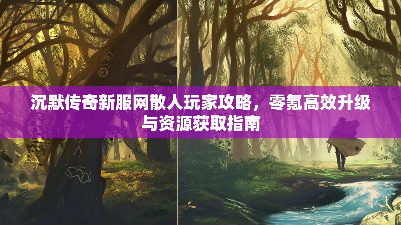 沉默传奇新服网散人玩家攻略，零氪高效升级与资源获取指南