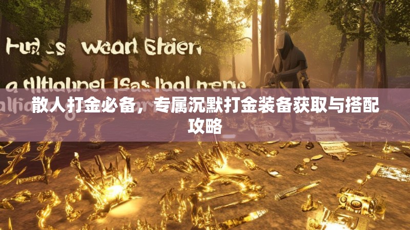 散人打金必备，专属沉默打金装备获取与搭配攻略