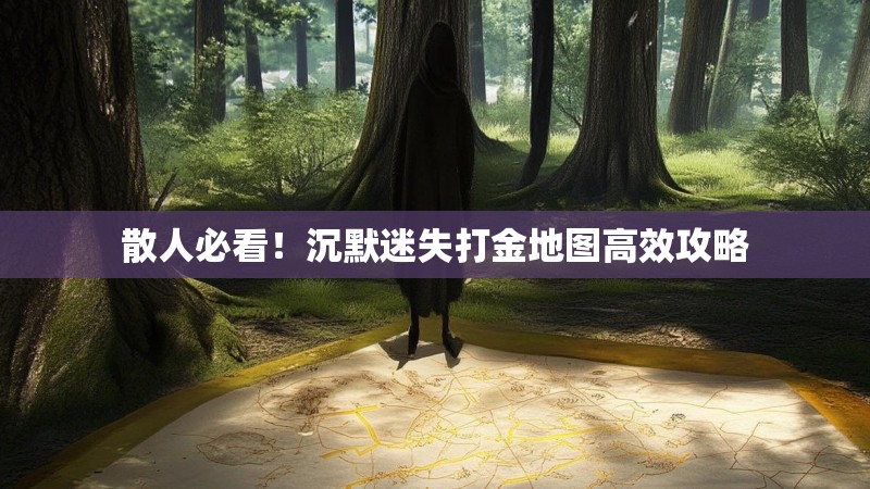 散人必看！沉默迷失打金地图高效攻略