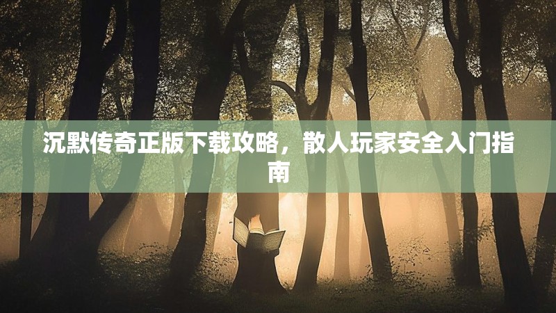 沉默传奇正版下载攻略，散人玩家安全入门指南