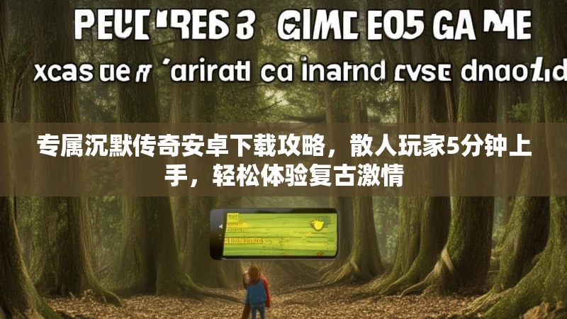 专属沉默传奇安卓下载攻略，散人玩家5分钟上手，轻松体验复古激情
