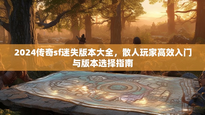 2024传奇sf迷失版本大全，散人玩家高效入门与版本选择指南