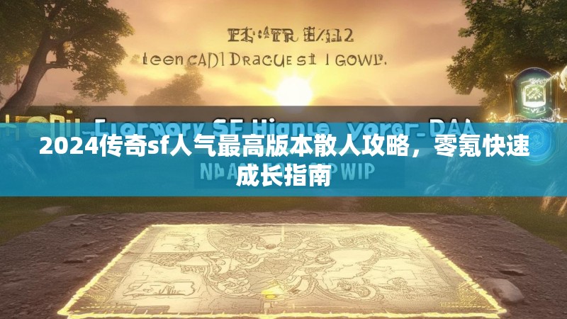 2024传奇sf人气最高版本散人攻略，零氪快速成长指南