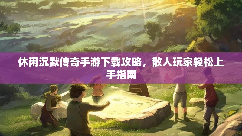 休闲沉默传奇手游下载攻略，散人玩家轻松上手指南