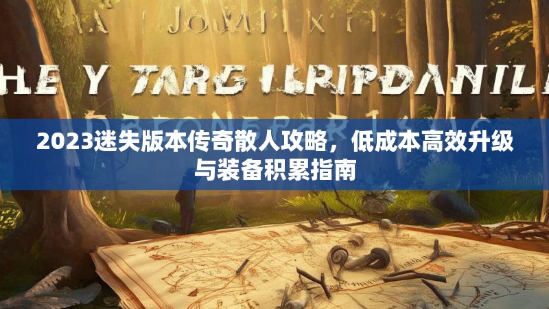 2023迷失版本传奇散人攻略，低成本高效升级与装备积累指南